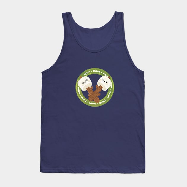 Nom nom nom Tank Top by SiselieStudio